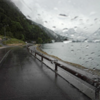 ondanks de regen toch genieten....